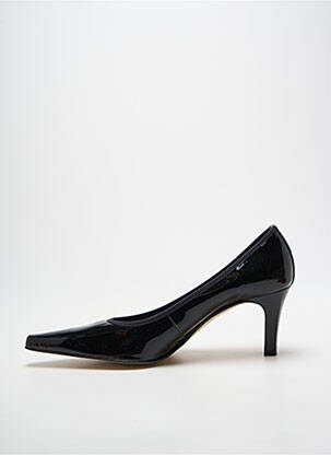 Pantofi cu toc material neted toc de 7 la 9 cm negru ANDREA DAPHANE femeie