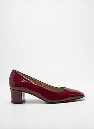 Pantofi cu toc material neted toc de 4 la 6 cm violet ANDREA DAPHANE femeie