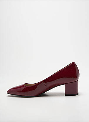 Pantofi cu toc material neted toc de 4 la 6 cm violet ANDREA DAPHANE femeie