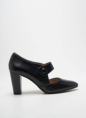 Pantofi cu toc toc pătrat toc de 7 la 9 cm negru ANDREA DAPHANE femme