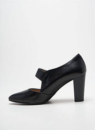 Pantofi cu toc toc pătrat toc de 7 la 9 cm negru ANDREA DAPHANE femeie
