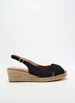 Espadrile închidere cu buclă(e) toc de 4 la 6 cm negru CARMEN SAIZ femeie