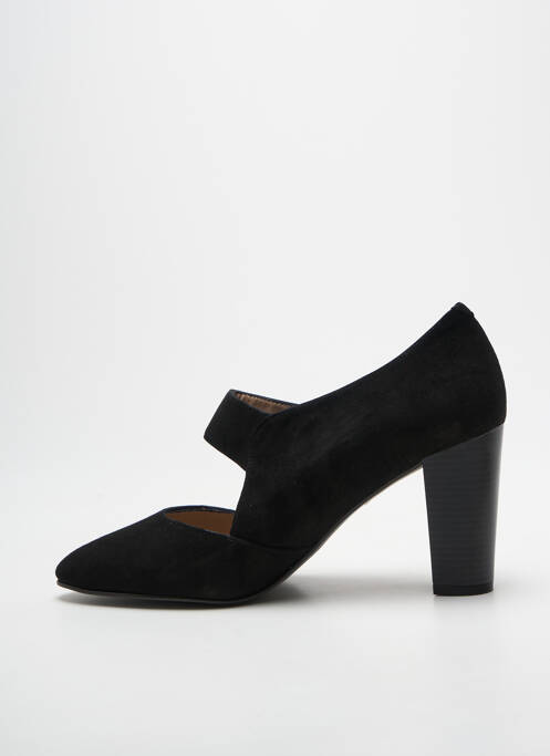 Pantofi cu toc toc pătrat toc de 7 la 9 cm negru ANDREA DAPHANE femme