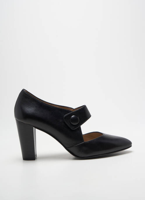 Pantofi cu toc toc pătrat toc de 7 la 9 cm negru ANDREA DAPHANE femme