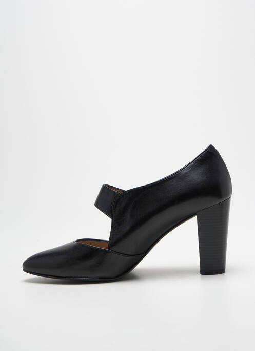 Pantofi cu toc toc pătrat toc de 7 la 9 cm negru ANDREA DAPHANE femme