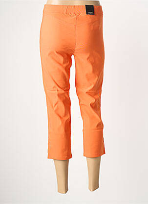 Pantalon 7/8 talie elastică portocalie STARK femeie