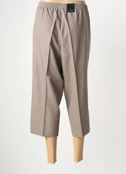 Pantalon trei sferturi croială dreaptă gri STARK femme