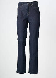 Blugi cu croială slim țesătură brută mărime normală albastru KARTING femme