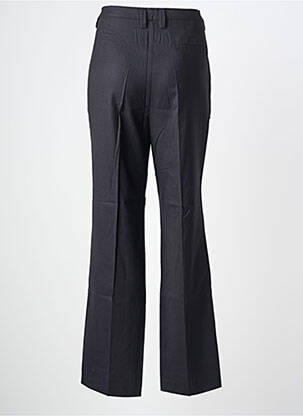 Pantalon drept talie cu cleme mărime normală negru GARDEUR femeie