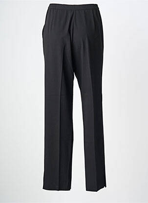 Pantalon slim țesătură poplin mărime normală negru KARTING femeie