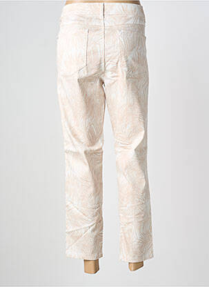 Pantalon 7/8 țesătură poplin mărime normală bej ANGELS femeie