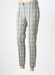 Pantalon 7/8 talie elastică mărime normală gri BIANCA femme