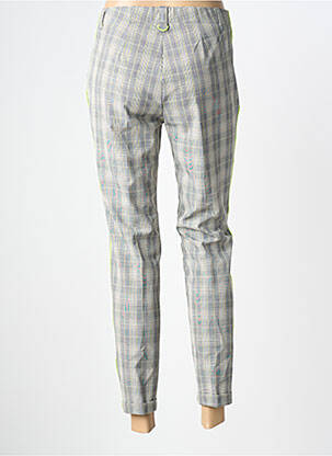 Pantalon 7/8 talie elastică mărime normală gri BIANCA femeie