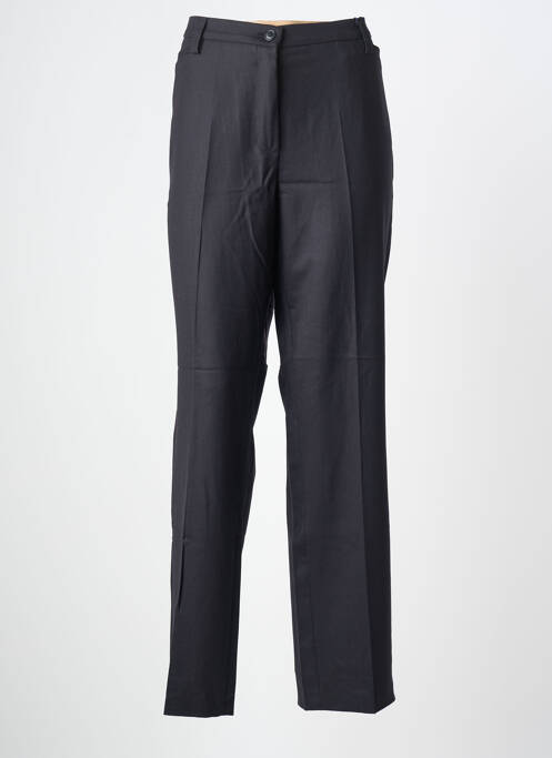 Pantalon drept țesătură crep mărime normală negru GARDEUR femme