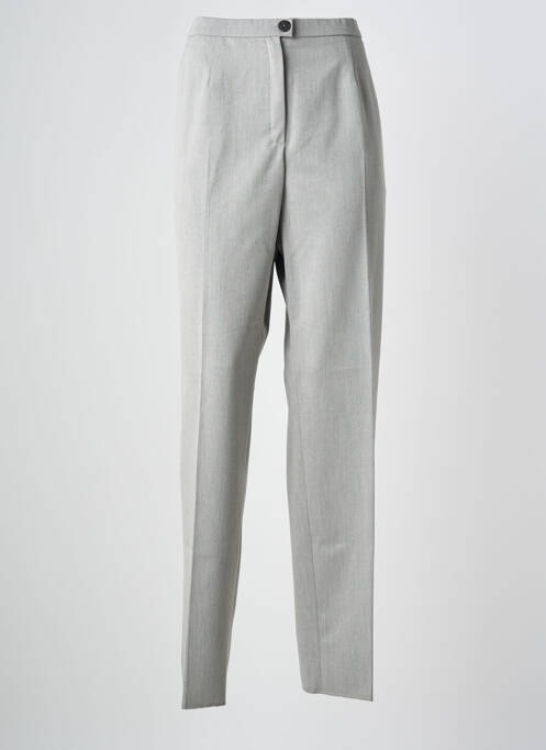 Pantalon slim buzunare talie înaltă gri KARTING femme