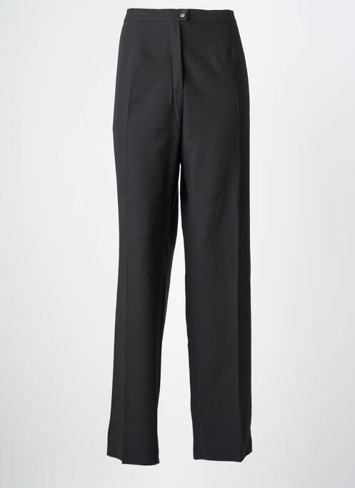 Pantalon drept țesătură crep mărime normală negru KARTING femme