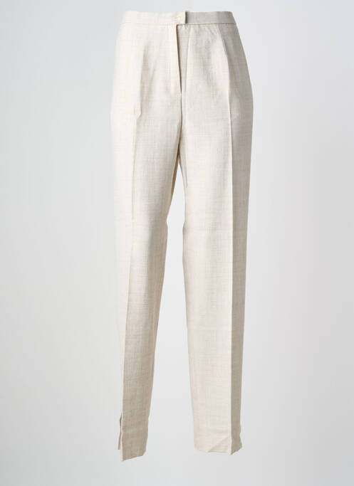 Pantalon slim mărime normală mărime normală bej KARTING femme