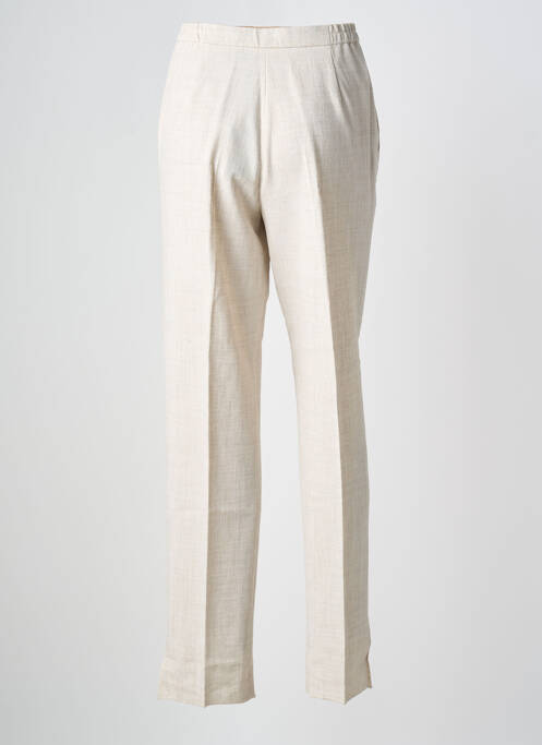 Pantalon slim mărime normală mărime normală bej KARTING femme