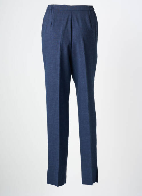 Pantalon slim talie elastică mărime normală albastru KARTING femme