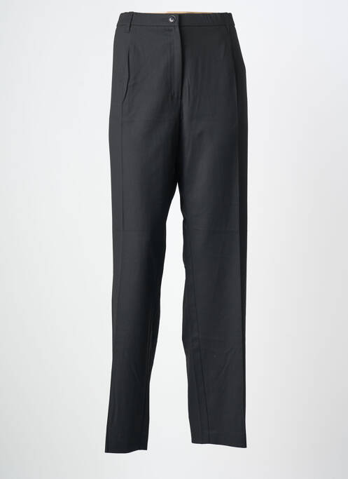 Pantalon drept țesătură poplin mărime normală negru SOMMERMANN femme