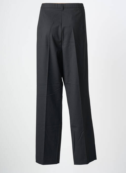 Pantalon drept țesătură poplin mărime normală negru SOMMERMANN femme