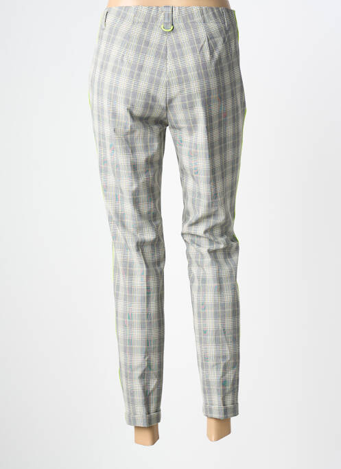 Pantalon 7/8 talie elastică mărime normală gri BIANCA femme