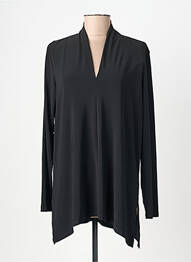 Tunică mâneci lungi țesătură crep negru JOSEPH RIBKOFF femme