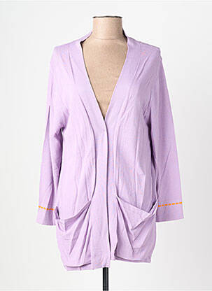 Jachete casual croială dreaptă violet SCORZZO femeie