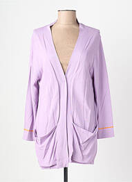 Jachete casual croială dreaptă violet SCORZZO femme