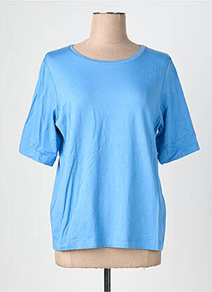 Tricou elasticitate mâneci scurte albastru RABE femeie