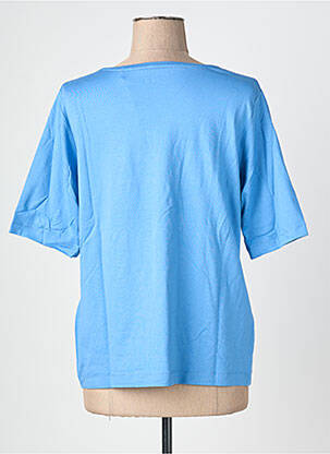 Tricou elasticitate mâneci scurte albastru RABE femeie