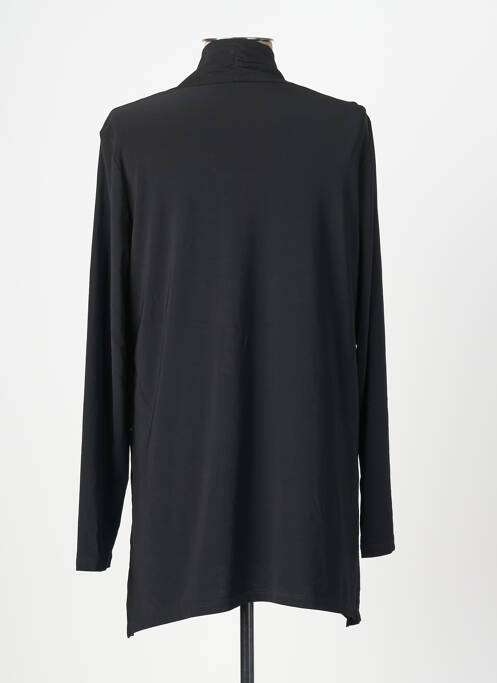 Tunică mâneci lungi țesătură crep negru JOSEPH RIBKOFF femme