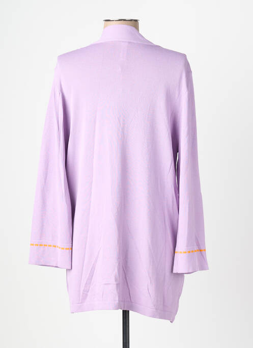 Jachete casual croială dreaptă violet SCORZZO femme