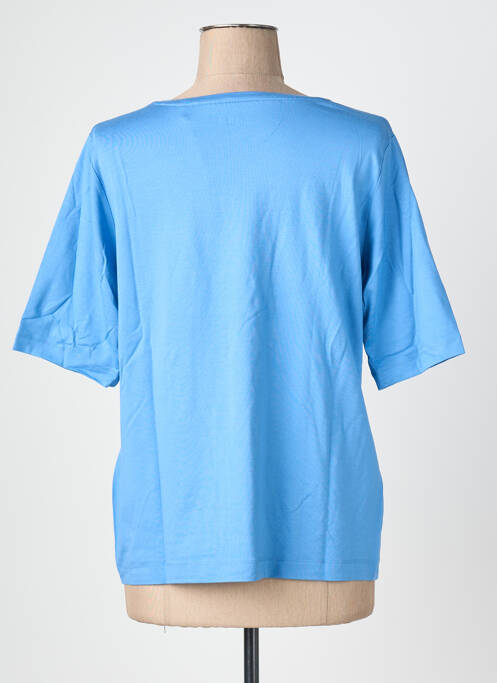 Tricou elasticitate mâneci scurte albastru RABE femme