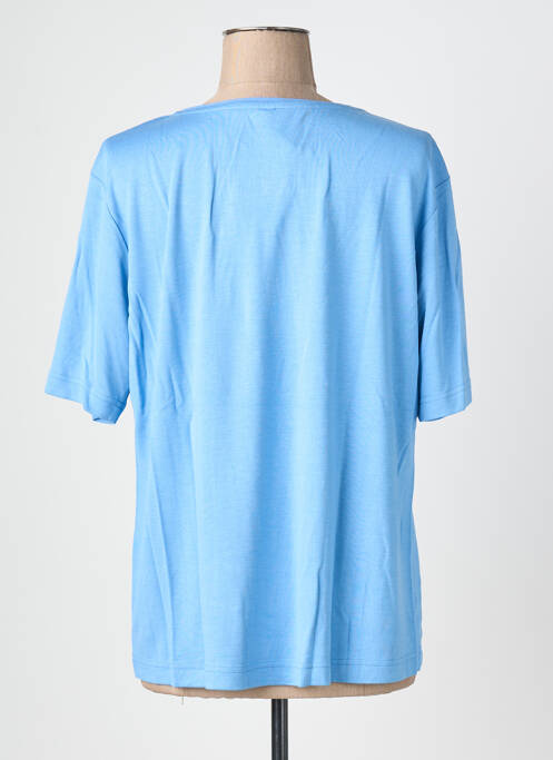 Tricou elasticitate mâneci scurte albastru RABE femme