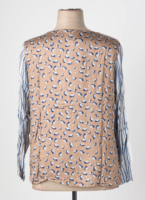 Top croială fluidă mâneci lungi albastru SOMMERMANN femme