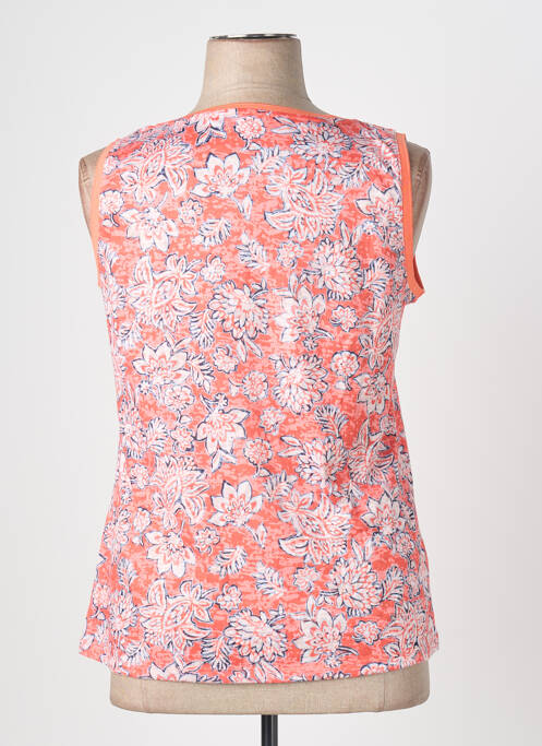 Top croială cambrată fără mâneci roz CONCEPT K femme