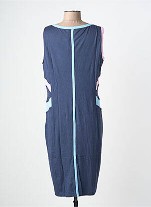 Rochie midi fără mâneci fără mâneci albastru EUGEN KLEIN femeie