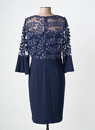 Rochie midi mâneci 3/4 mâneci 3/4 albastru FRANK LYMAN femeie