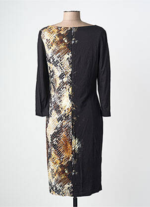 Rochie midi mâneci 3/4 mâneci 3/4 negru JOSEPH RIBKOFF femeie