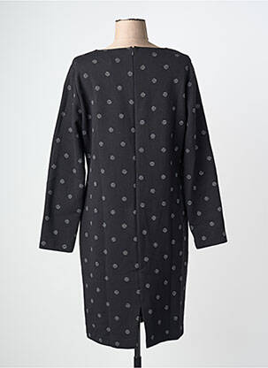Rochie midi mâneci lungi mâneci lungi negru DIVAS femeie