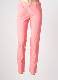 Jegging țesătură poplin mărime normală roz STARK femme