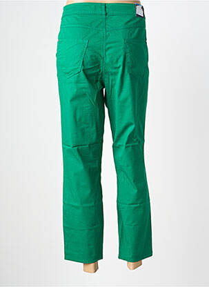 Pantalon 7/8 țesătură poplin mărime normală verde GARDEUR femeie