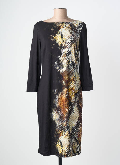 Rochie midi mâneci 3/4 mâneci 3/4 negru JOSEPH RIBKOFF femme