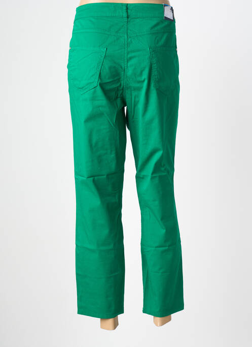 Pantalon 7/8 țesătură poplin mărime normală verde GARDEUR femme