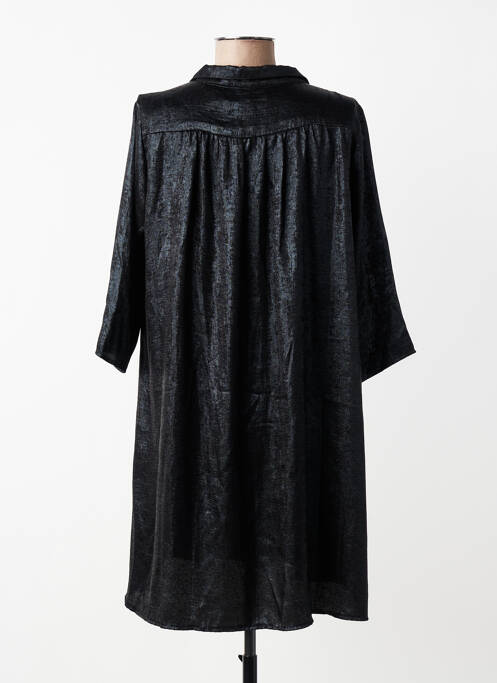 Rochie scurtă mâneci 3/4 mâneci 3/4 negru VINTAGE LOVE femme