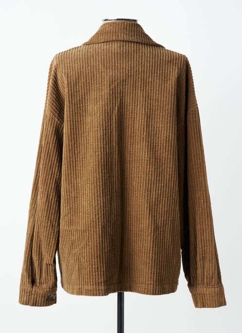 Jachete casual croială dreaptă maro MADE IN ITALY femme