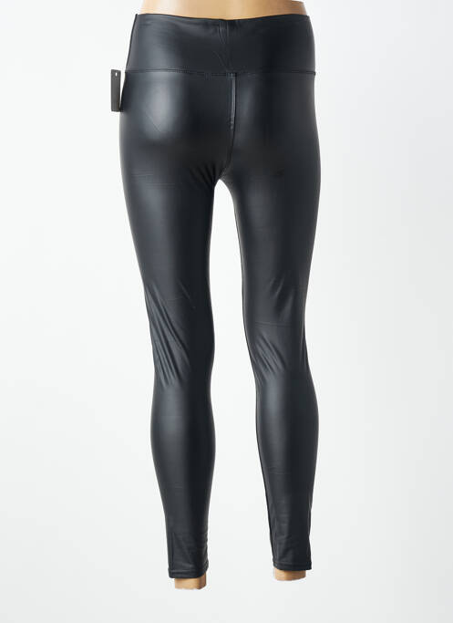Colant țesătură imitație de piele mărime normală negru MADE IN ITALY femme