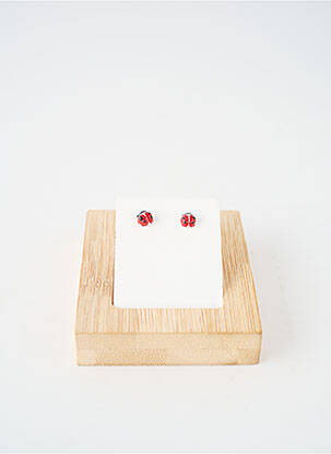 Cercei imprimat roșu TATA GISELE femme