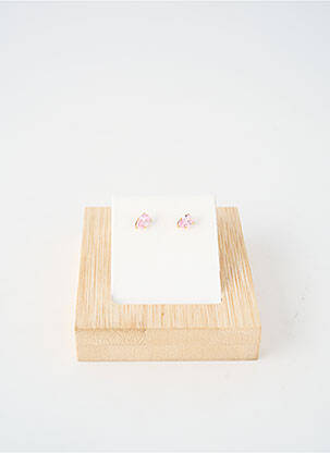 Cercei materiale metalice roz TATA GISELE femme